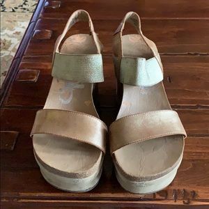 OTBT wedges - size 8.5 - color Bushnell